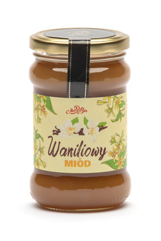 Miód Waniliowy (słoik szklany 400 g)